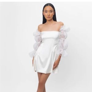 Lurelly Cloud Silk Dress